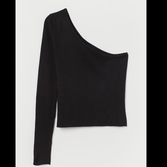 H&M Lose fit one sleeve top - Picture 1 of 2